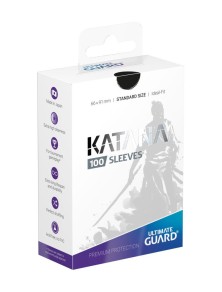 Ultimate Guard Katana Sleeves Standard Size Black (100) Ultimate Guard