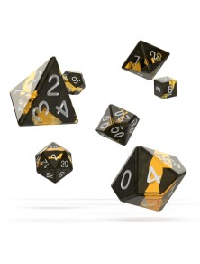 Oakie Doakie Dice RPG Set Enclave - Amber (7) Oakie Doakie Dice