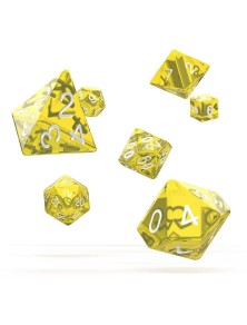 Oakie Doakie Dice RPG Set Translucent - Yellow (7) Oakie Doakie Dice