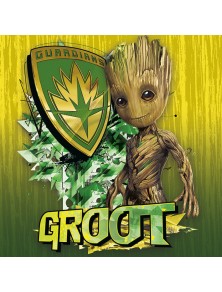 TELA GUARDIANI DELLA GALASSIA GROOT POSTER - GADGET