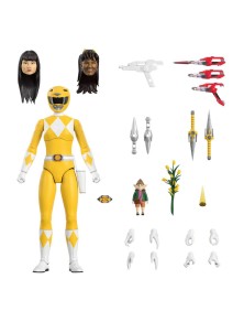 Mighty Morphin Power Rangers Ultimates Action Figura Yellow Ranger 18 Cm Super7