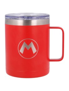 Nintendo Super Mario Bros Acciaio Inossidabile Thermos Tazza 380ml Stor