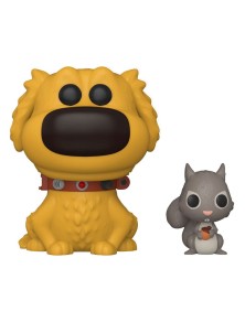 Dug Days Pop & Buddy Disney Vinile Figura Dug W/squirrel 9 Cm Funko