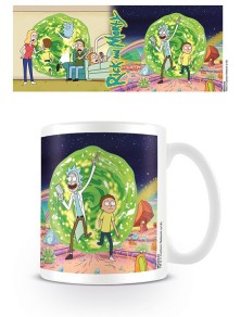 Rick E Morty Tazza Portal Pyramid International