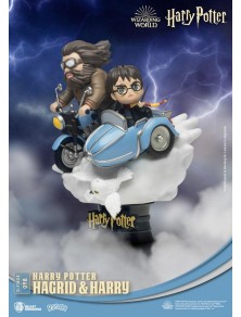 Harry Potter D-Stage PVC Diorama Hagrid & Harry New Version 15 Cm Beast Kingdom Toys