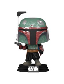 Star Wars Mandalorian Funko Pop Vinile Figura Boba Fett 9 cm