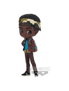 Stranger Things Q Posket Mini Figura Lucas 13 Cm Banpresto