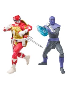 Power Rangers X Tartarughe Ninja Fulminecollection Action Figures 2022 Foot Soldier Tommy & Morphed Raphael Hasbro