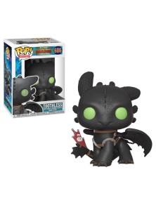 Dragon Trainer 3 Pop! Movies Figure in Vinile Toothless 9 Cm Funko