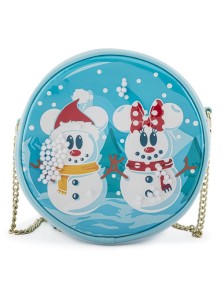 Disney Snowman Mickey Minnie bag Loungefly