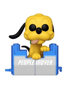 Walt Disney Word 50th Anniversary Pop! Disney Vinile Figura People Mover Pluto W/balloon 9 Cm Funko