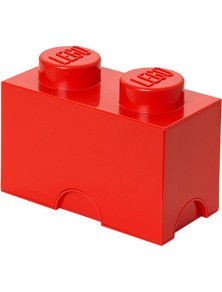 CONTENITORE LEGO BRICK 2 ROSSO GADGET