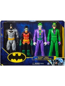 BATMAN PACK CON 4 FIGURES - ACTION