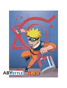 Naruto - Poster "naruto & Konoha Emblem" (52x38)