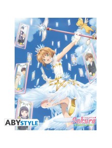 Cardcaptor Sakura - Poster "sakura & Cards" (52 X 38)