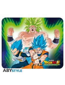 Dragon Ball Broly - Flexible Tappetino Per Mouse - Broly Vs Goku & Vegeta