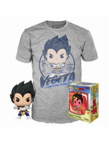 Set Pop Figura & Tee Dragon Ball Z Vegeta Funko