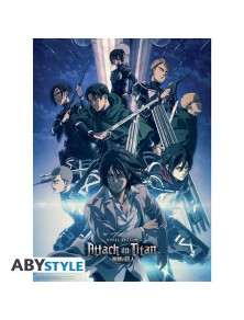 Attack On Titan - Poster "season 4 Group Shot" (52x38)