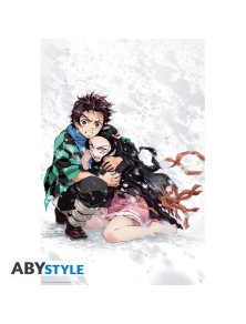 Demon Slayer - Poster « Tanjiro & Nezuko Snow » (91.5x61)