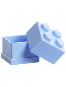 CONTENITORE LEGO MINI BOX 4 AZZURRO GADGET