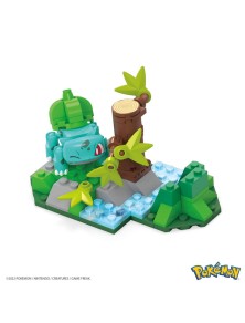 Pokémon Mega Construx Construction Set Bulbasaur's Forest Fun Mattel