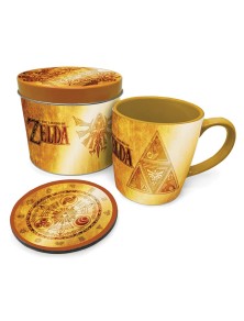 Regalo Tazza Tin Set The Legend Of Zelda Videogames - Gadget