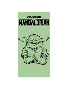 Star Wars Mandalorian Cotone Telo Mare Disney