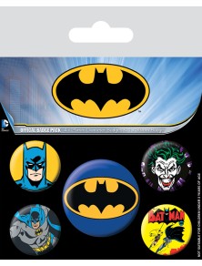 BATMAN BADGE PACK SPILLA PYRAMID INTERNATIONAL