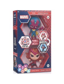 WOW! POD Marvel Vision + Scarlet led figures set Wow Stuff - Wow Pods