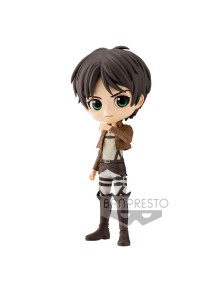 Attack On Titan Eren Yeager Ver.b Q Posket Figura 14cm Banpresto