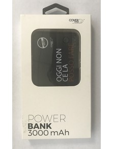 POWER BANK MILANESE IMBRUTTITO OGGI NON... 3000MAH ALIMENTATORI/BATTERIE - MOBILE/TABLET