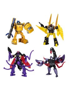 Transformers Generations Legacy Buzzworthy Bumblebee Action Figura 4-pack Creatures Collide Hasbro