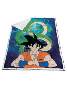 Dragon Ball Z coral sherpa blanket Toei Animation