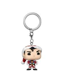 Dc Comics Holiday 2022 Pocket Pop! Vinile Portachiavis 4 Cm Superman Display (12) Funko