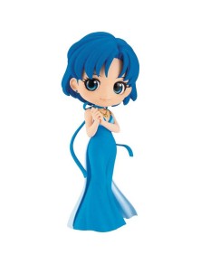 Sailor Moon Eternal The Movie Pretty Guardian Princess Mercury Ver.a Q Posket Figura 14cm Banpresto