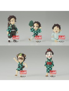 Kimetsu No Yaiba Demon Slayer Tanjiro Kamado Pack 12 Assortiti Figures 7cm Banpresto