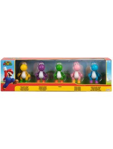 Super Mario Bros Yoshi Pack 5 Figura Jakks Pacific