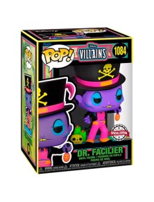 Pop Figura Disney Villains Dr. Facilier Black Light Esclusiva Funko