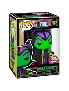 Pop Figura Disney Villains Maleficent Black Light Esclusiva Funko