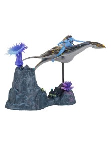 Avatar: The Way Of Water Deluxe Medium Action Figures Neteyam & Ilu McFarlane Toys