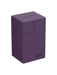 Ultimate Guard Flip`n`Tray 80+ XenoSkin Monocolor Purple Ultimate Guard