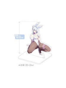 Original Character Acrylic Figura Mifuyu Yukino Bunny Ver. 35 Cm Orange Rouge