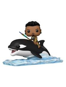 Black Panther: Wakanda Forever Pop! Rides Super Deluxe Vinile Figura Namor Con Orca 15 Cm Funko