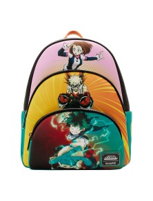 My Hero Academia By Loungefly Zaino Deku Triple Pocket Scene Loungefly