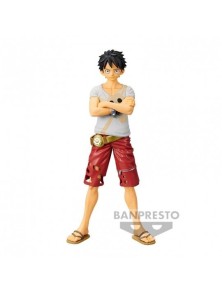 One Piece Film Red Vol.6 The Grandline Men Luffy Figura 16cm Banpresto