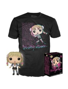 Set Figura Pop & Tee Britney Spears tg. L One More Time Esclusiva Funko