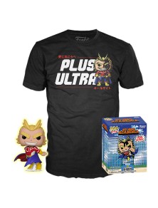 Set Figura Pop & Tee My Hero Academia All Might tg. S Esclusiva Funko