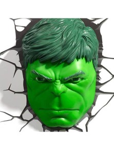 Marvel 3D LED Light Hulk Face 3D 3Dlight