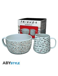 Friends - Set Colazione Tazza + Ciotola - Doodle