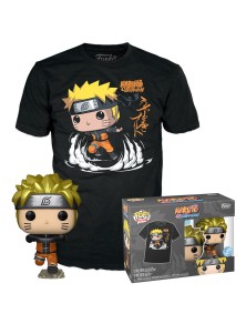 Set Figura Pop & Tee Naruto Shippuden tg. S Esclusiva Funko